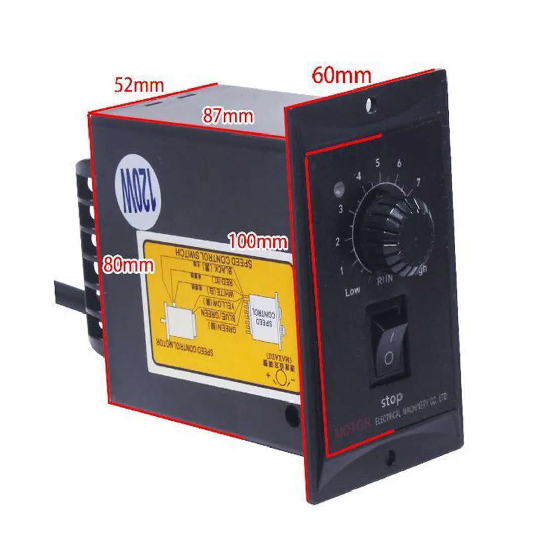 (6IK250GN-SS3FMT 6GN3K-180K) 104mm Gear Motor Electric Motors 250W