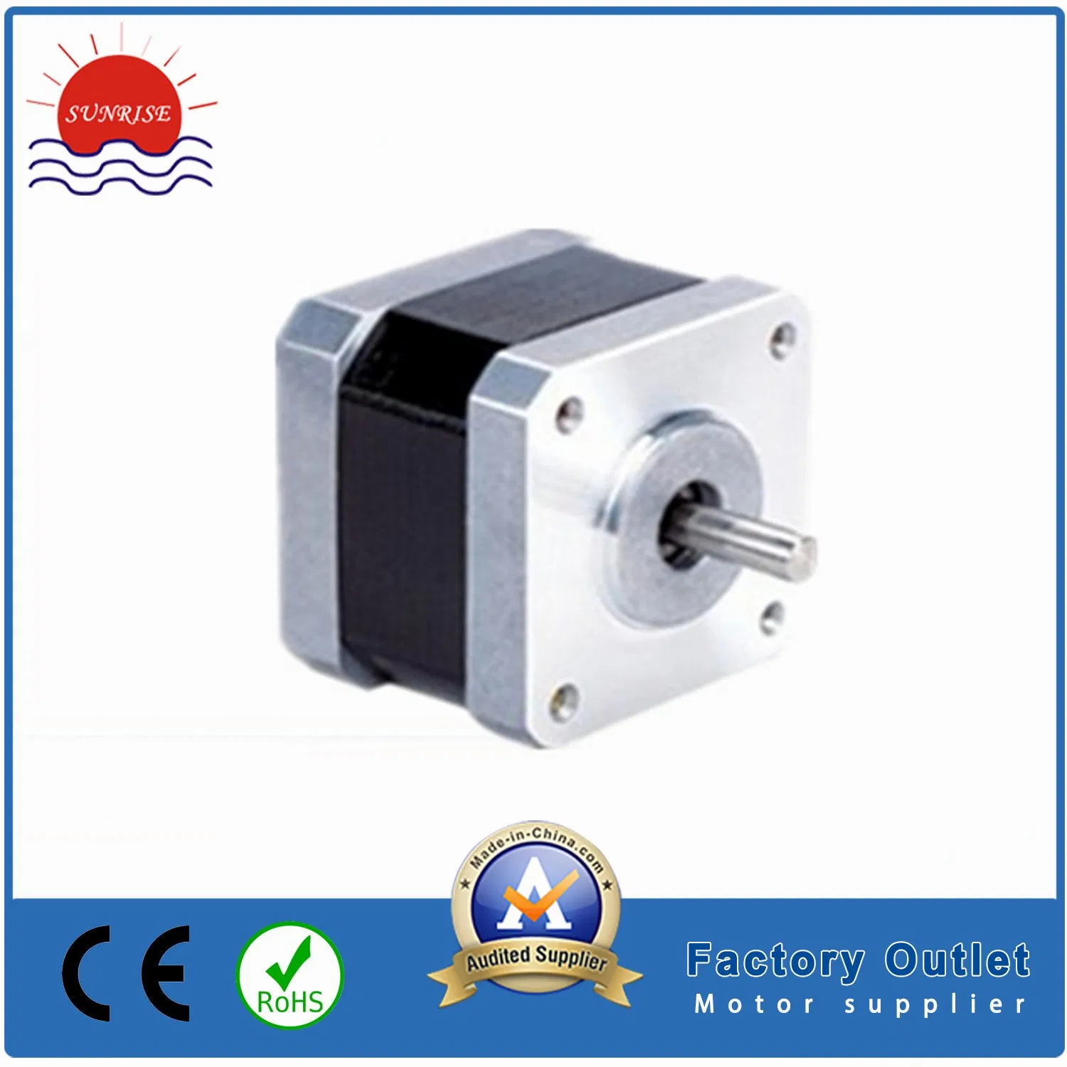 0.9° 35hm2a34-046stepping Motor Stepper Motor 2-Phase Hybrid Stepper Motor
