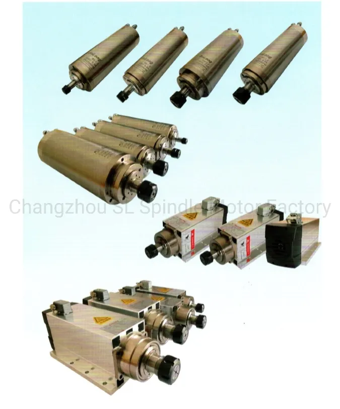 1.5kw 220V 400Hz Roundness Water Cooling Spindle Motor