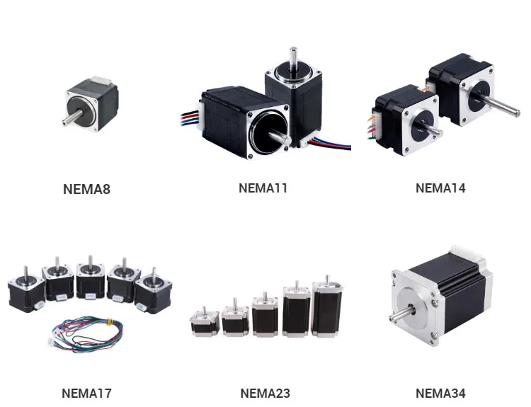 1.8 Degree 2 Phase High Precision NEMA 17 Stepper Motor (42Shd0001-24B)