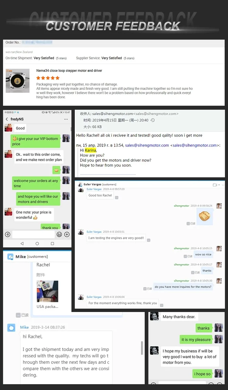 110mm 220V 1.8kw 6nm 3000rpm AC Servo Motor Driver and Motor with Brake for Package Machine