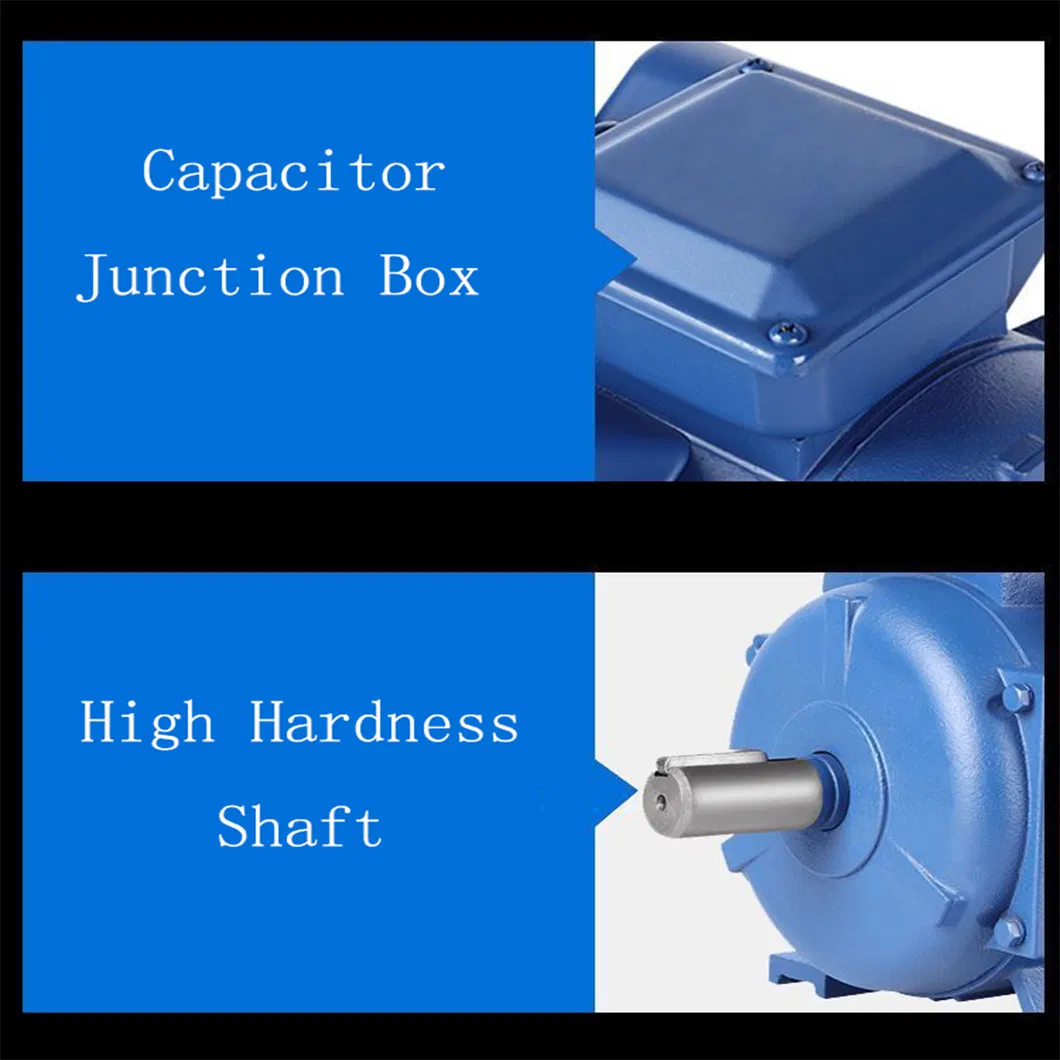 110V 220V 240V Single/Three Phase Electric Motor, Induction Electric Motor