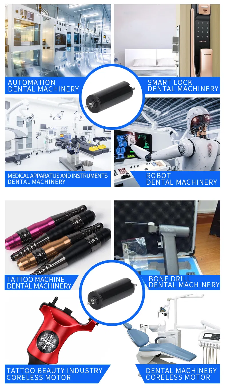 1232 Hot Sales Customized Coreless Motor Mini Motor DC Motor with Brushed for Facial Massager and Eyebrow Tattoo Machine