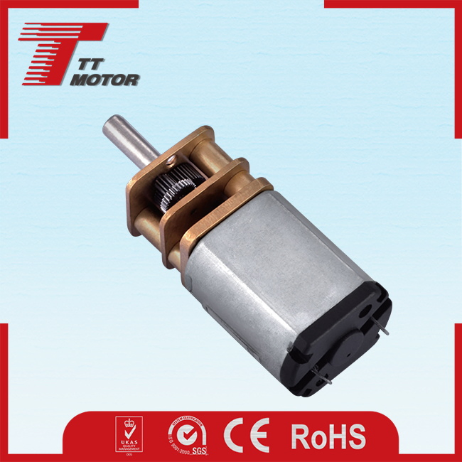 12V DC brushed small gear motor for Kinescope DVD