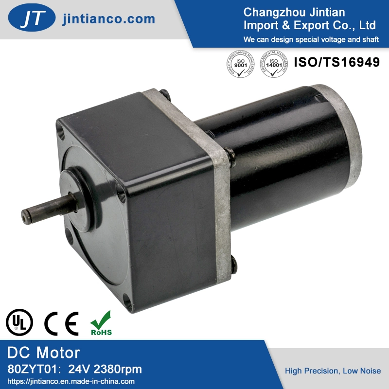 12volt 24volt 40volt 48volt 80zyt4 High Torque Electrical DC Planetary Gear Motor Sewing Machine Motor for Window Opener