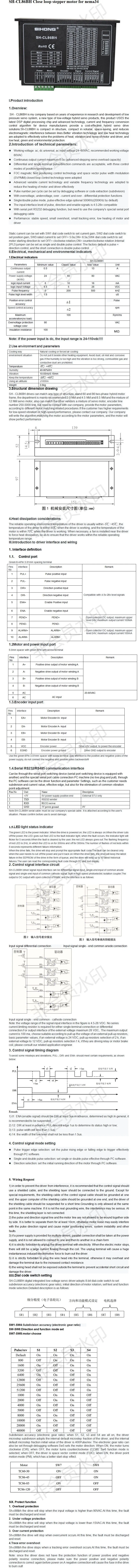 2020 High Popular 4nm 2phase Close Loop Stepper Motor and Driver for Robot Machine