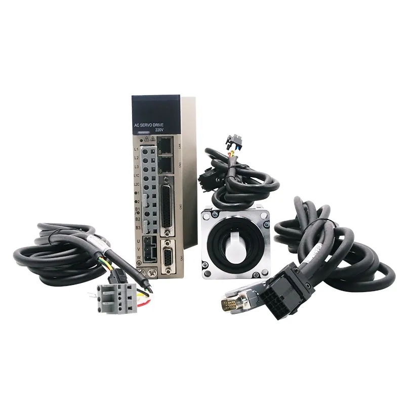 2021 Good Quality 220V 3.5nm 730W AC Servo Motor CNC Motor and Driver with Brake for Engraving Machine