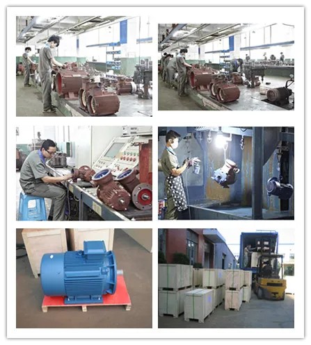 220V 380V 3 Phase 20 HP AC electric Motor (Y2-160L-4-15KW/20HP)