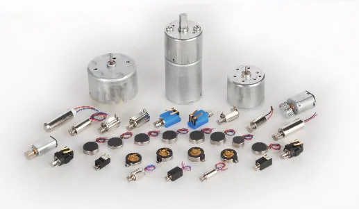 3.0V 0408 DC Electrical Coreless Mini Vibration Motor with Spring Contacts