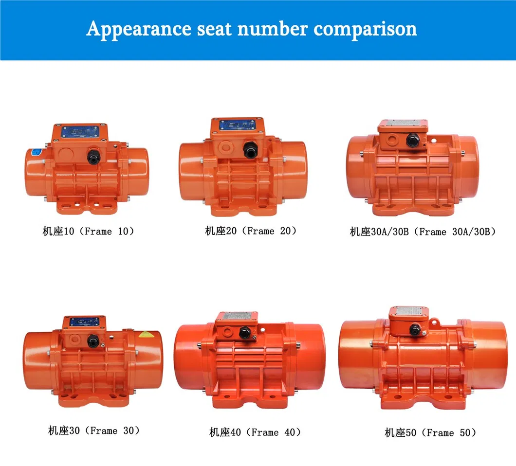 380V High Frequency Vibrator Motor 3000rpm-Mve800/15-50