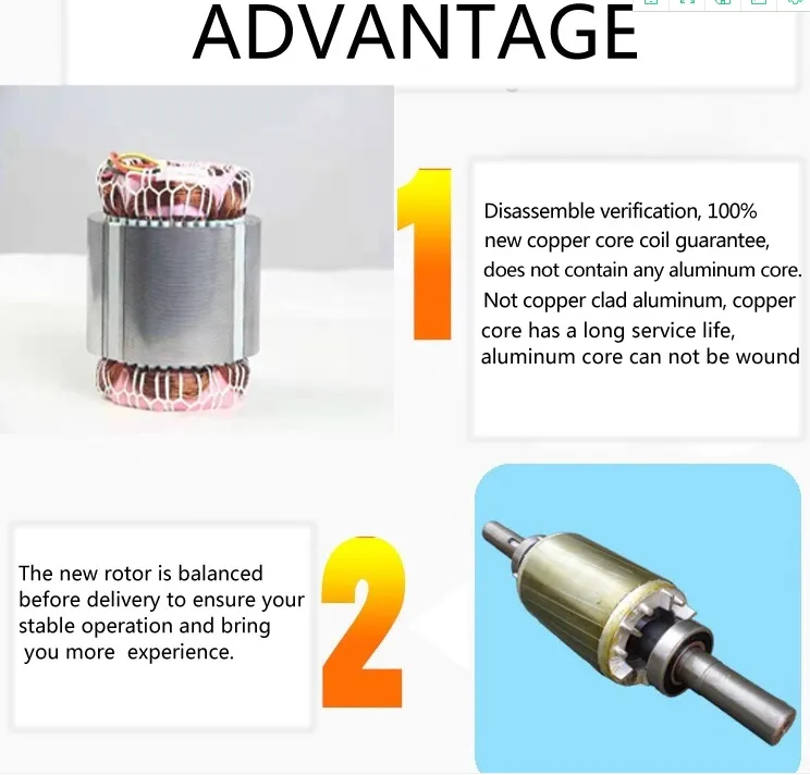 3kw Single Phase Electric Motor 220V Yl Series One Phase Induction Motor