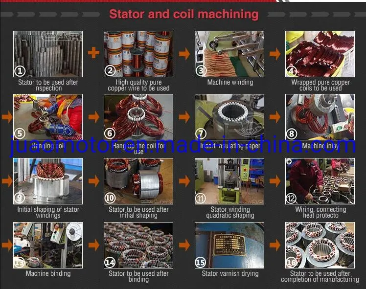 3kw Single Phase Electric Motor 220V Yl Series One Phase Induction Motor