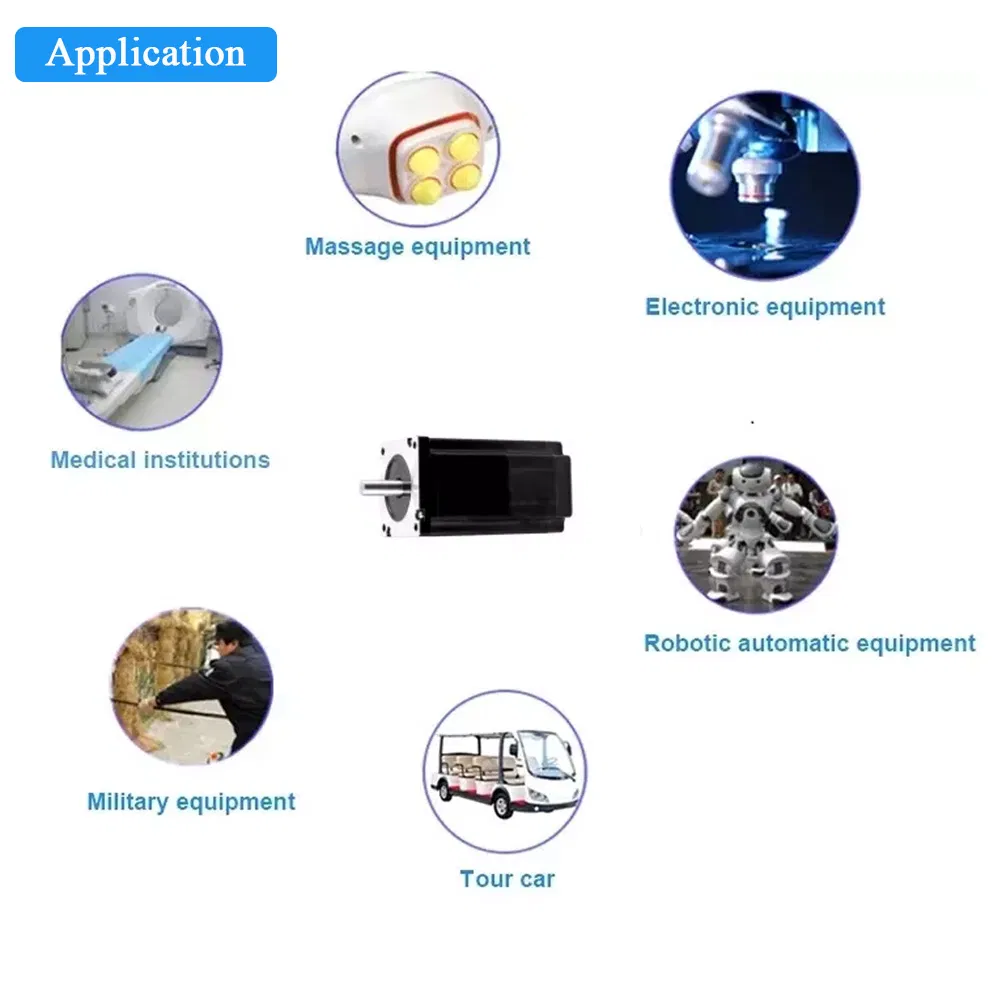 57hm51-0604 0.9 Degree 2 Phase NEMA 23 Electric Hybrid Stepper Motor
