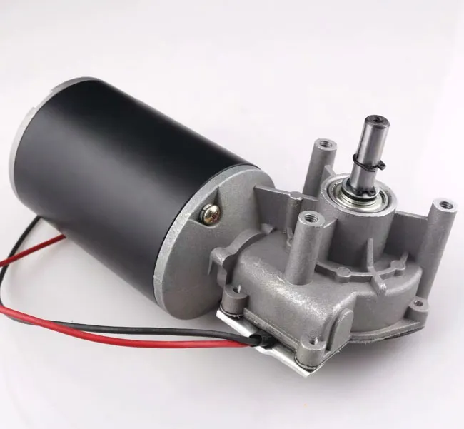 63mm 12V 24V 48V 90W 100W 120W 5n High Torque DC Worm Gear Motor
