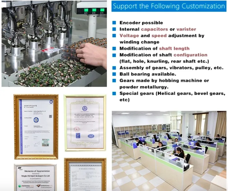 6V 30rpm 60rpm 12mm N30 Micro DC Gear Motor with Gearbox for Electric Locks and Robots