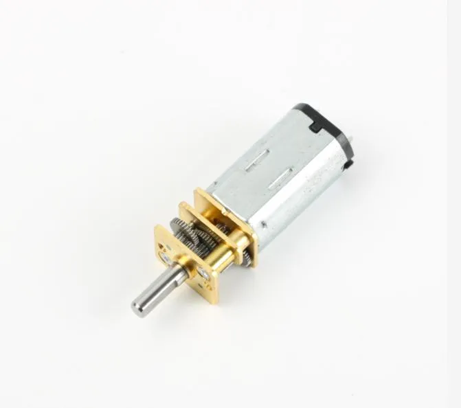 6V 30rpm 60rpm 12mm N30 Micro DC Gear Motor with Gearbox for Electric Locks and Robots