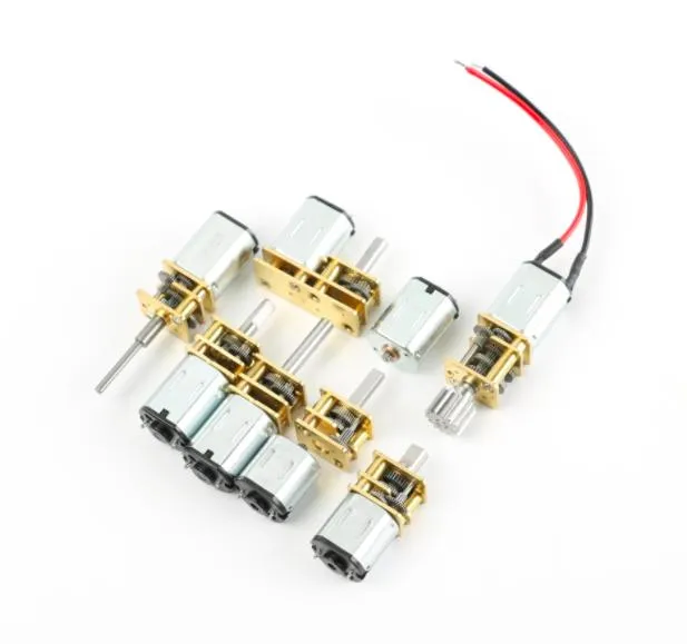 6V 30rpm 60rpm 12mm N30 Micro DC Gear Motor with Gearbox for Electric Locks and Robots