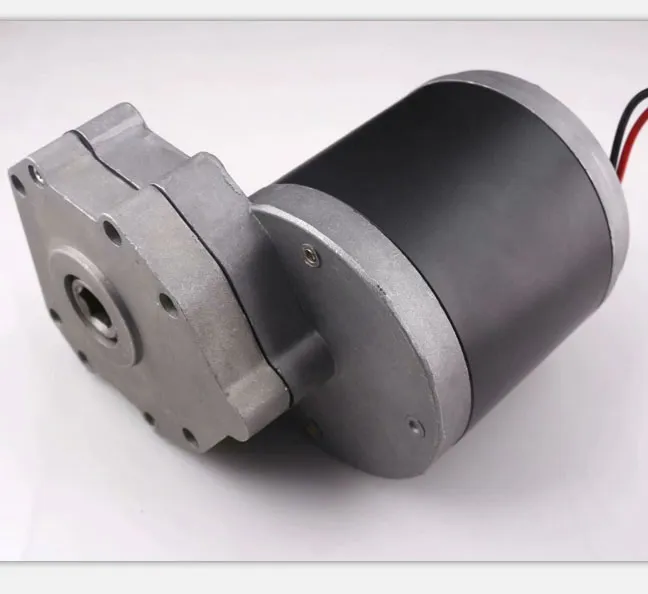 76mm 12V 24V 50W 100W 150W 200W 250W 10n 20n High Torque DC Worm Gear Motor
