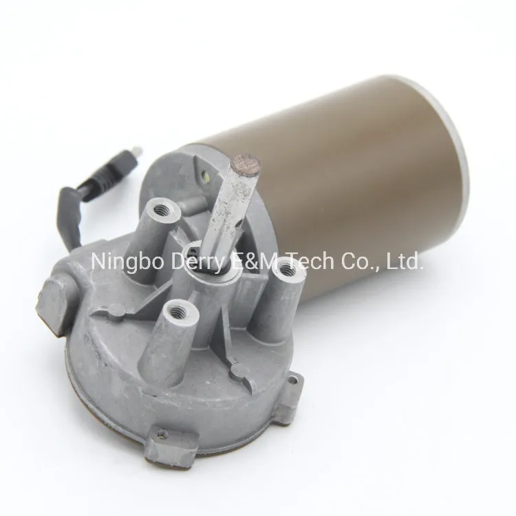 76mm High Torque Low Rpm 12V/24V DC Electric Motor with Metal Worm Gear 76mm High Torque Low Rpm 12V/24V DC Electric Motor with Metal Worm Gear