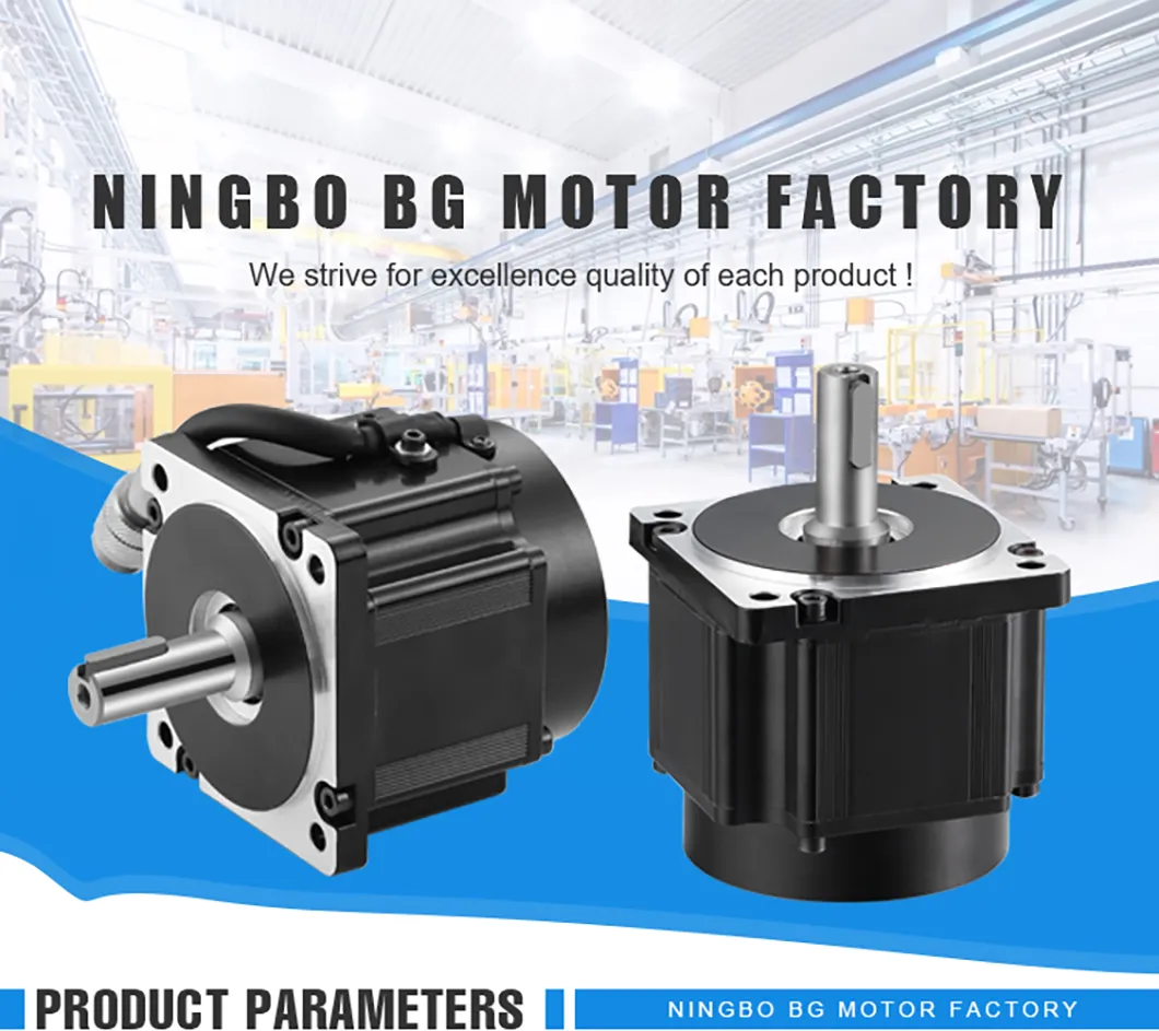 80bl Long Life High Speed High Torque 12V/24V/48V/310V DC Brushless Motor