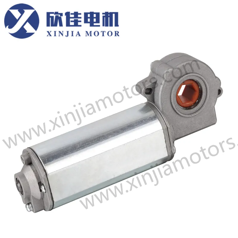 80W DC 12V/24V 45rpm DC Worm Gear Motor for Garage Door Opener