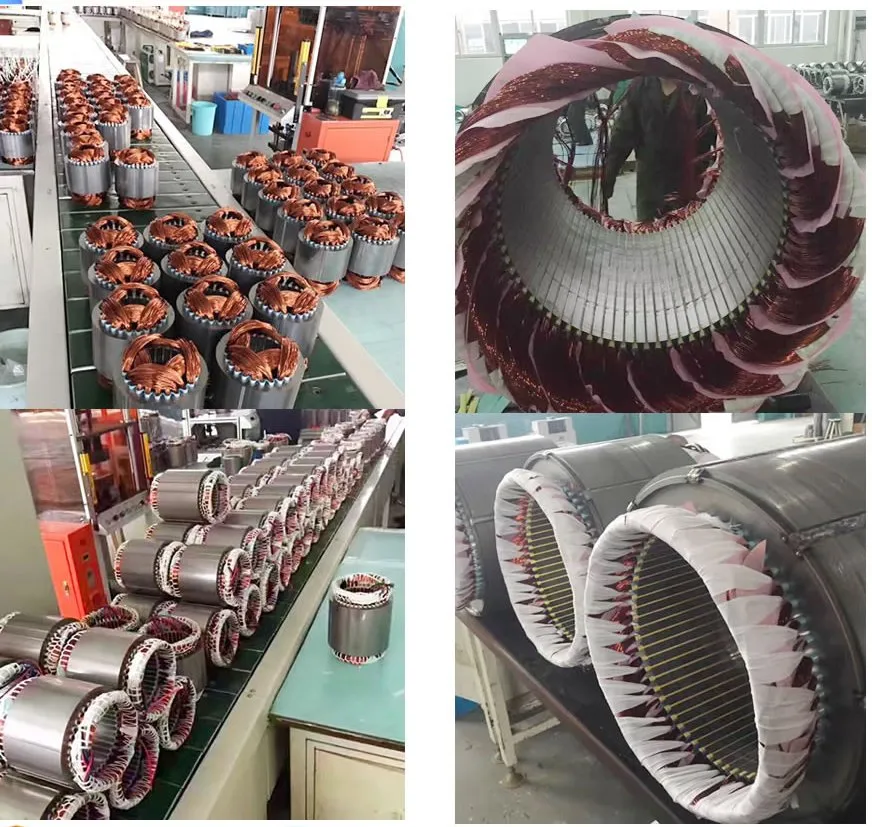 90kw Electric Motor 122HP 590rpm 10p Tefc 315mm