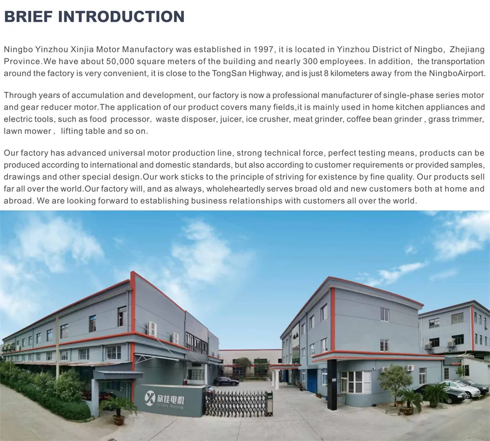 AC 220V Universal Motor 5430 for Juicer