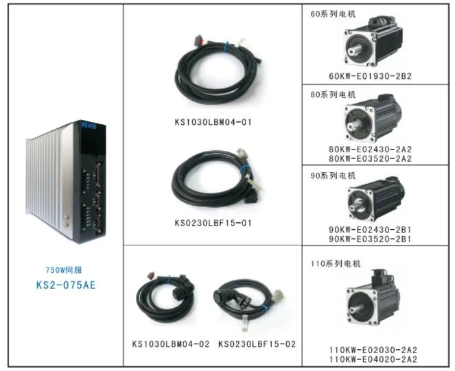 Adopt Industrial-Grade Intelligent Power Module Ipm, Strong Overload Capacity 750W Kewei Ks2 Universal Servo Drive