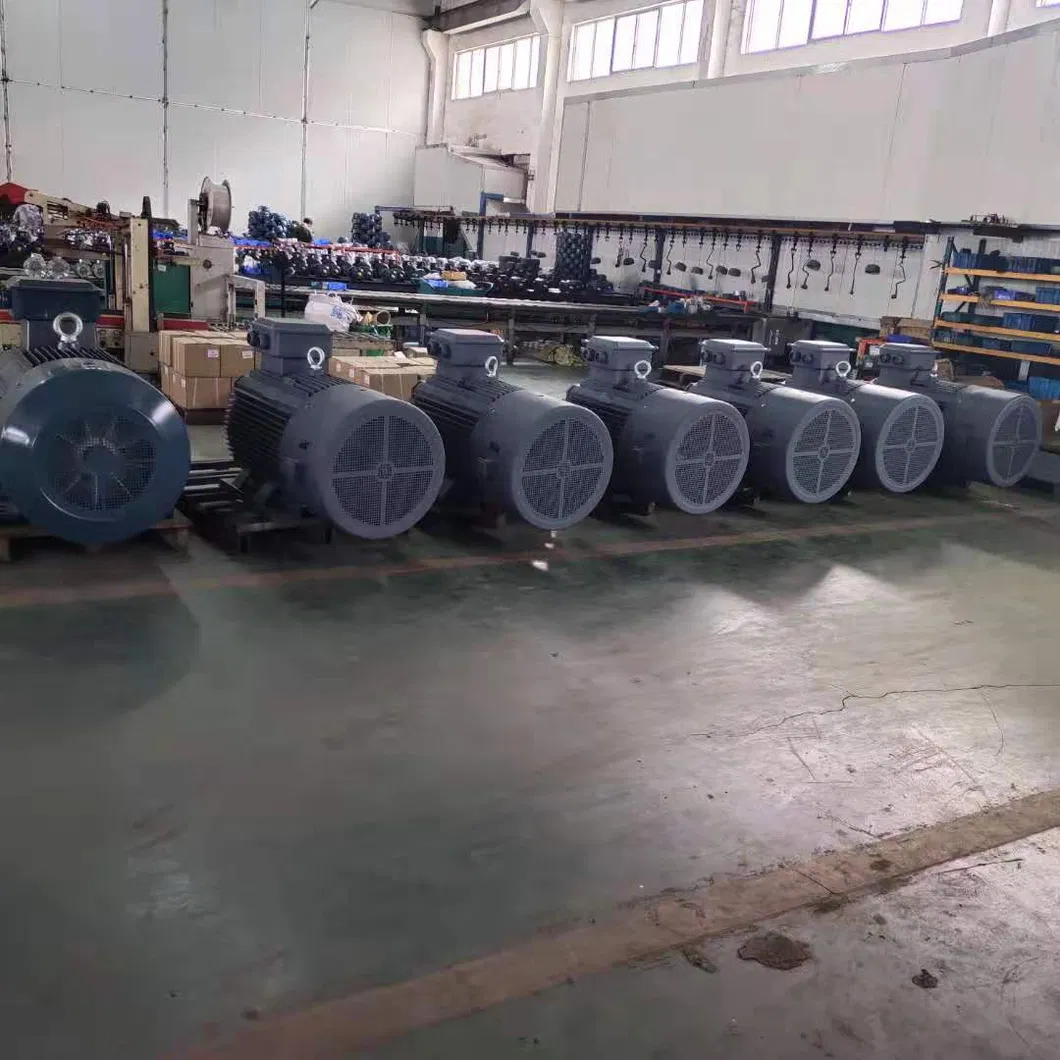 Aluminum Shell of Three-Phase Asynchronous Motor 11kw 15HP 2pole 4pole 6pole 8pole