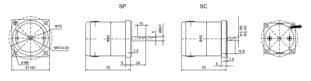 Attractive Price Solar Panel Electric Round Brushless 82mm DC Planetary Gear Motor