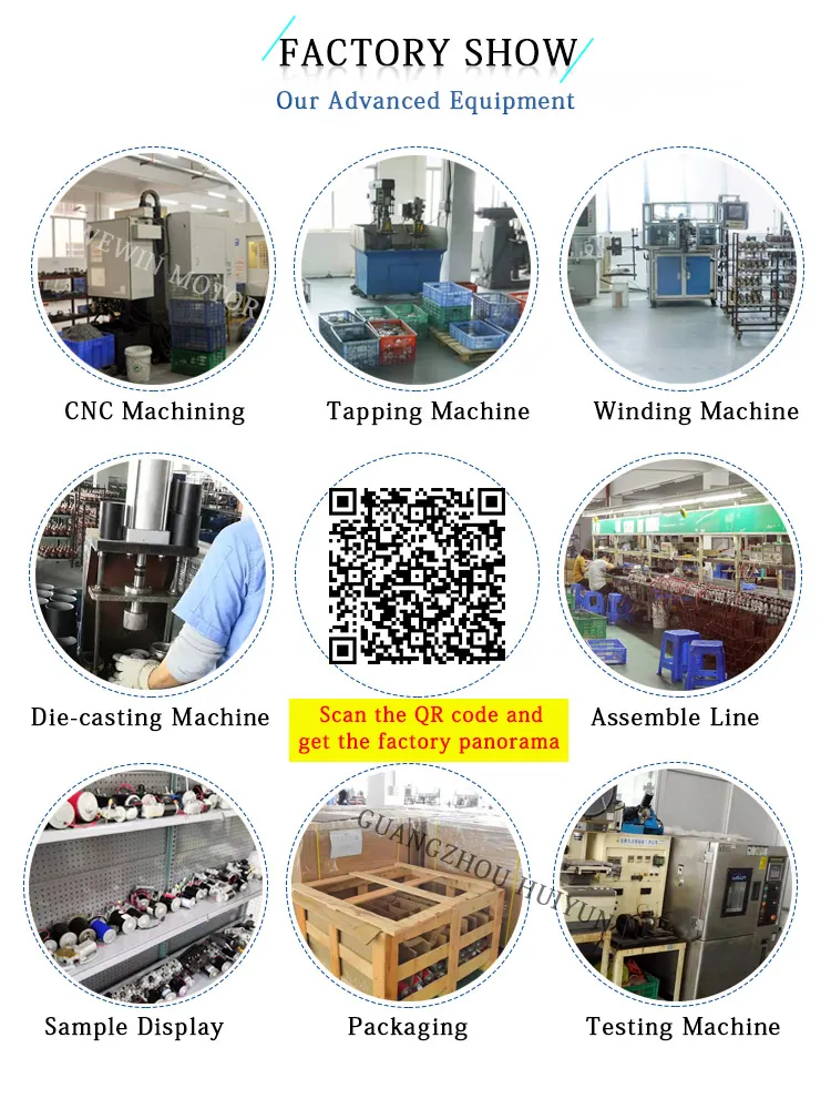 D63L 24 Volt 20W Mini DC Gear Motor Long Shaft Electronics Motor for Industrial Machine