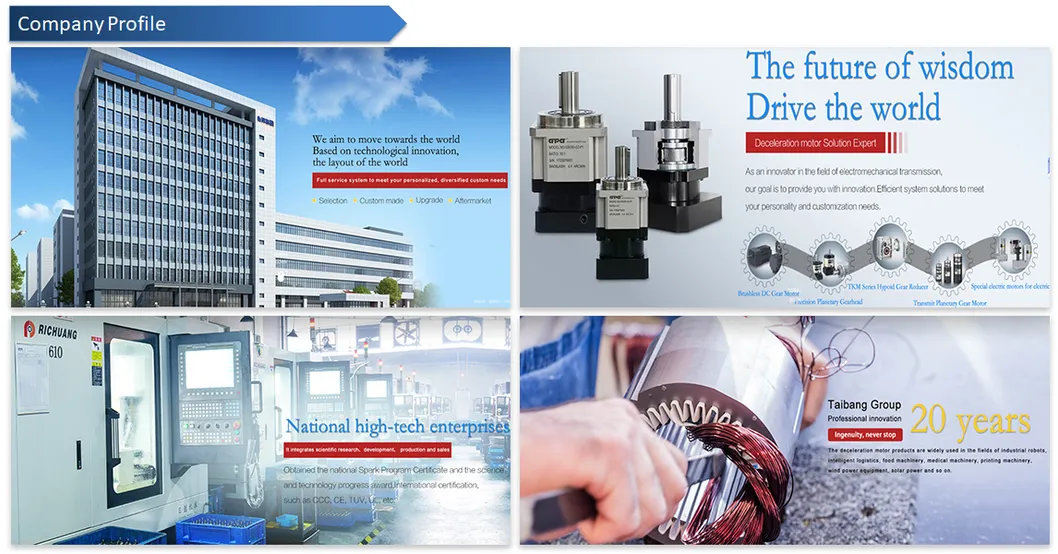 DC Brush Right Angle Gear Motor 60mm 15W