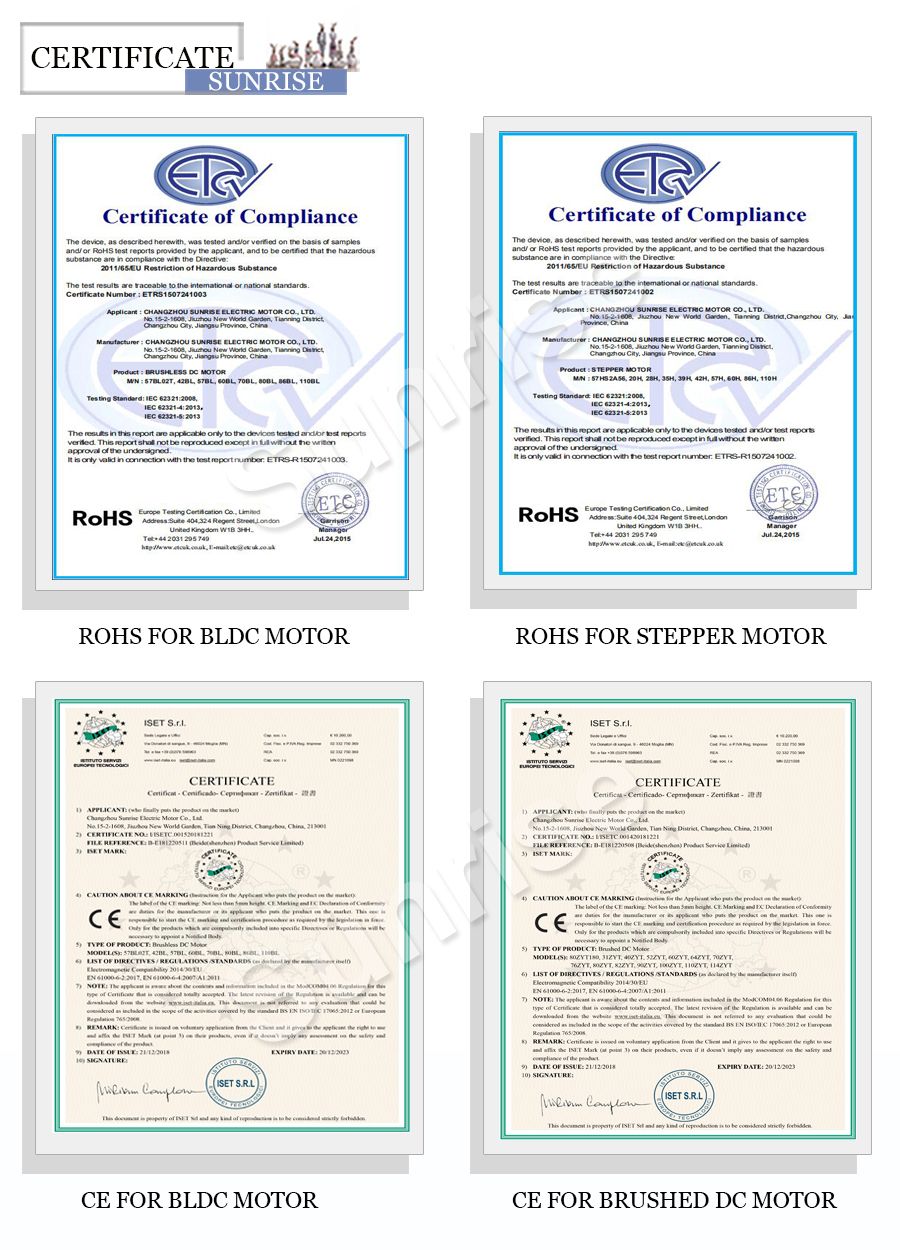 DC Motor Brushless DC Motor Brushless Motor Electric Motor BLDC Motor PMDC Motor 114zytf155-4818 12VDC 48VDC 3.4n. M 1500rpm 2800rpm 3500rpm 4000rpm