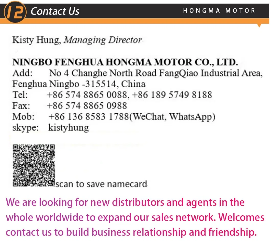 DC Motor/Three Phase Electro-Magnetic Brake Induction Motor with 4poles-0.25kw