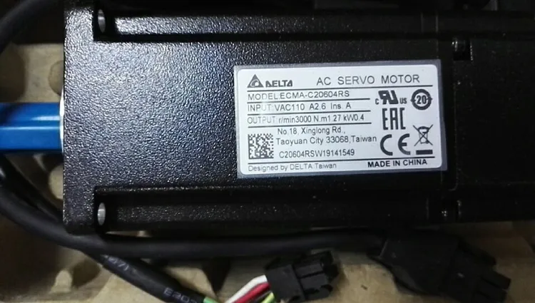 Delta A2 750W Servo Motor and Driver Ecma-C20807RS+Asd-A2-0721-M