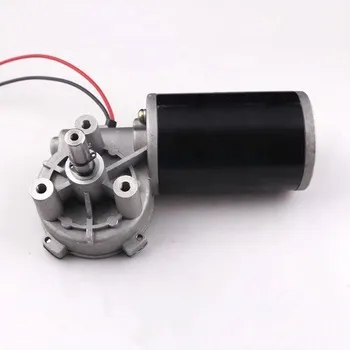 Diameter 63mm Worm Gear Motor DC 12V 24V for Wheel Chair