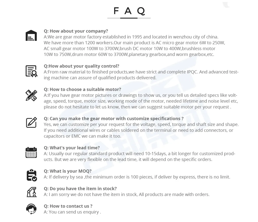 Gdm 60mm70mm80mm 10W 30W High Torque Low Speed Electric DC Gear Motor for Vending Machine