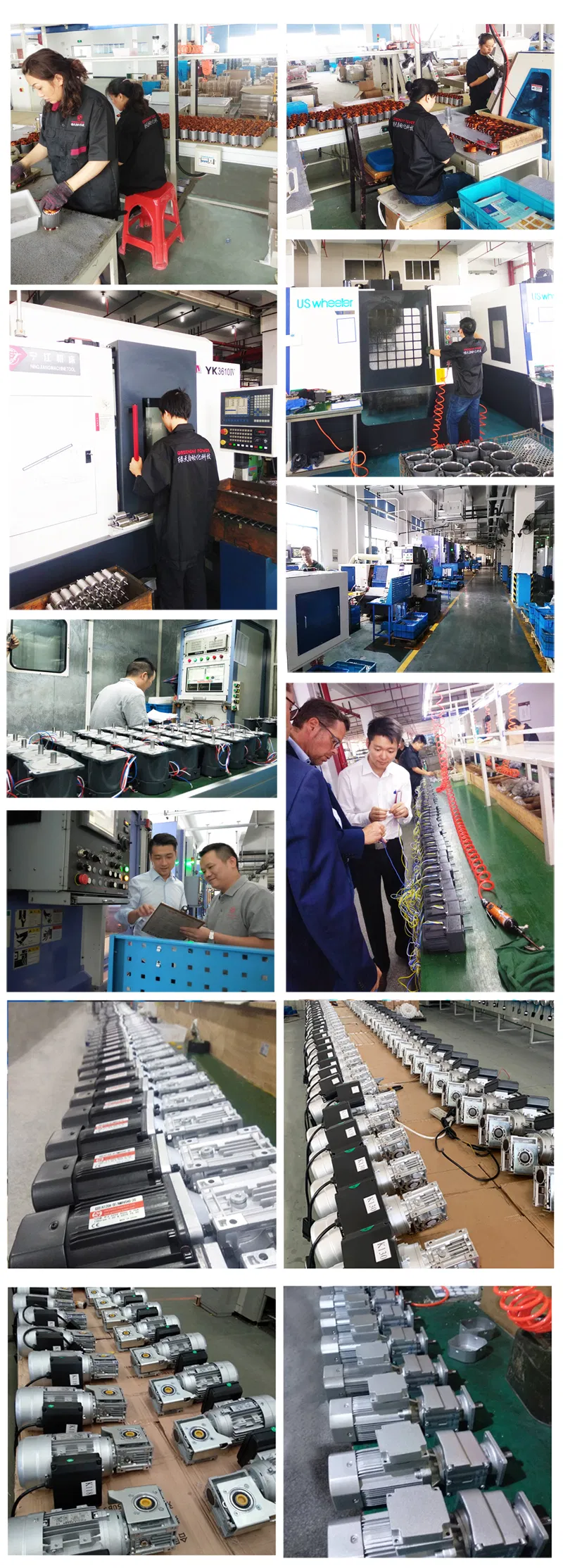 GS AC Reversible 6W 60mm Gear Motor 110V 220V Low Speed