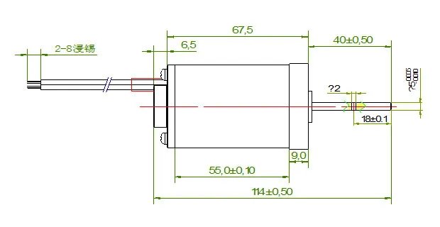High Power Ry3430d24 Micro High Speed Rated Voltage DC12V. DC24V Micro DC Electric Motor