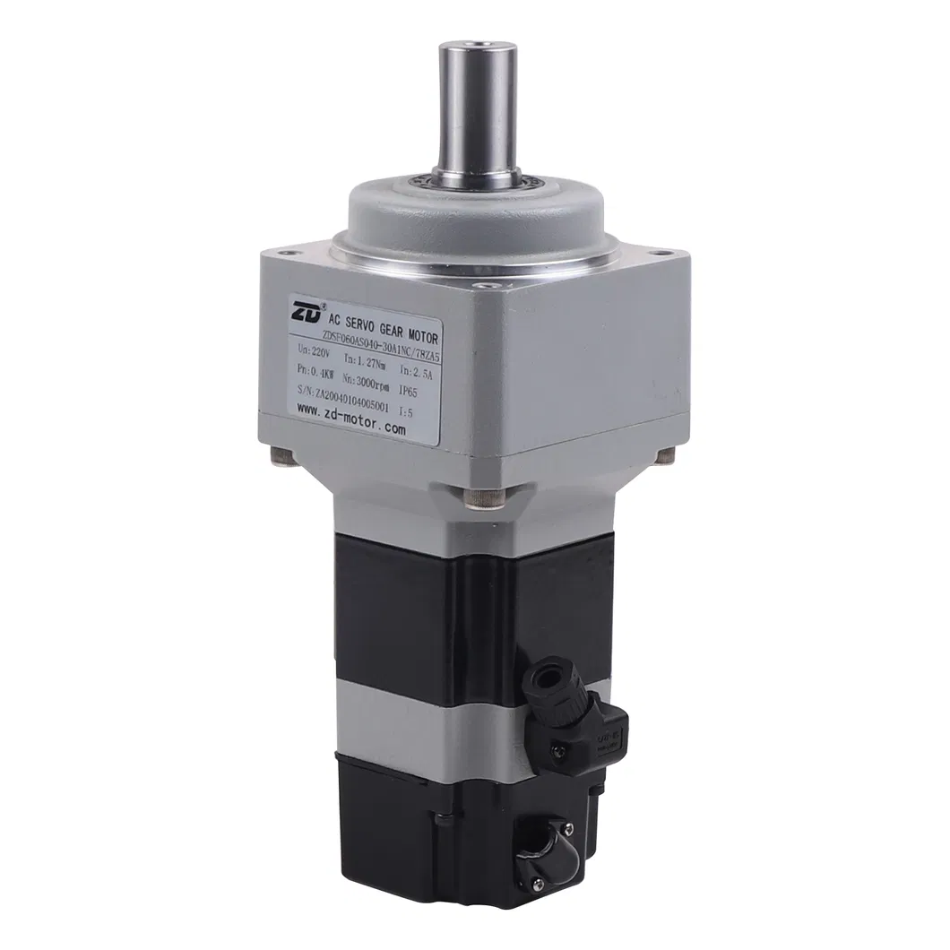 High Precision Gear Reducer Servo Motor Planetary Gearbox For Cutting Machining