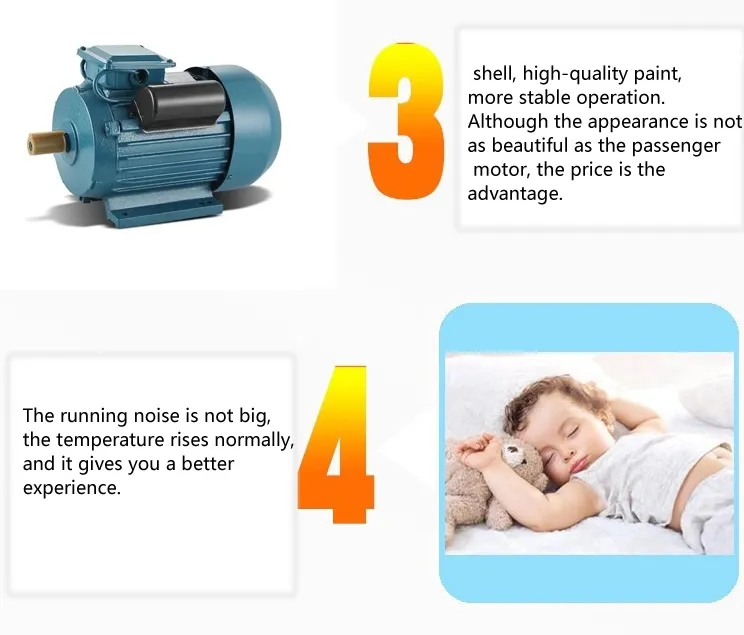 High Start Torque Capacitor Start Low Voltage Single Phase AC Electrical Induction Motor