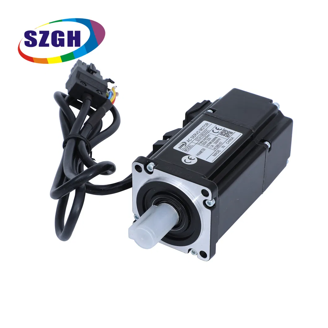 High Torque 179mm 750W 2000rpm 10nm 220V AC Servo Motor and Driver with 2500PPR Encoder