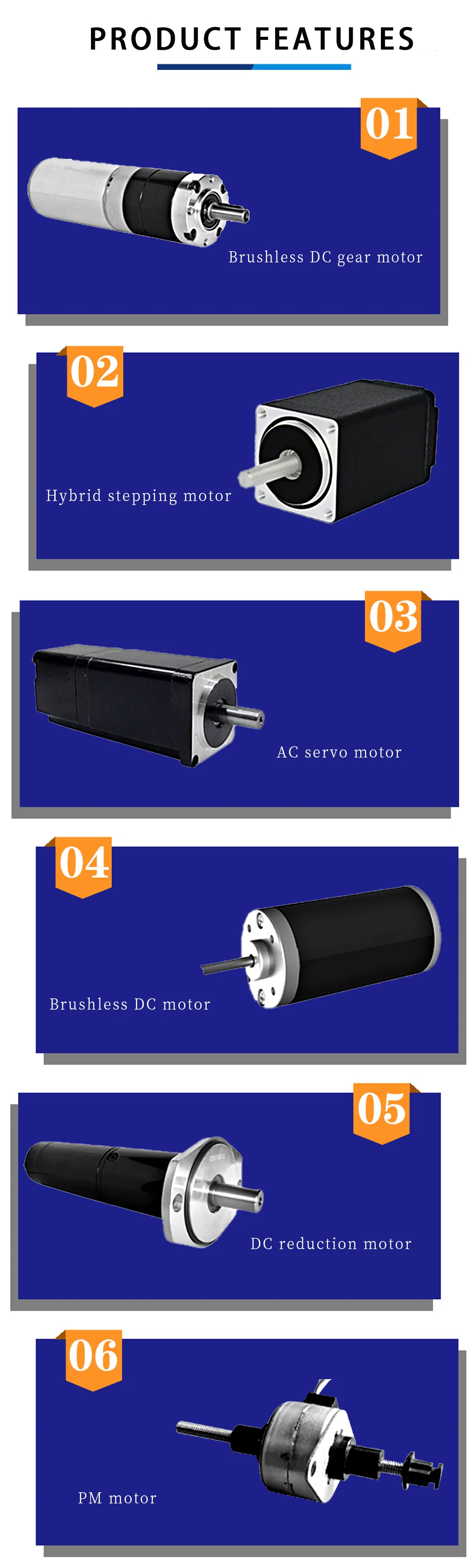Hot China Products Wholesale High Speed Linear Actuator Brushless Permanent Magnet DC Motor Electric Car Motor Kit