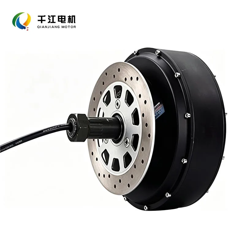 Golf cart hub motor