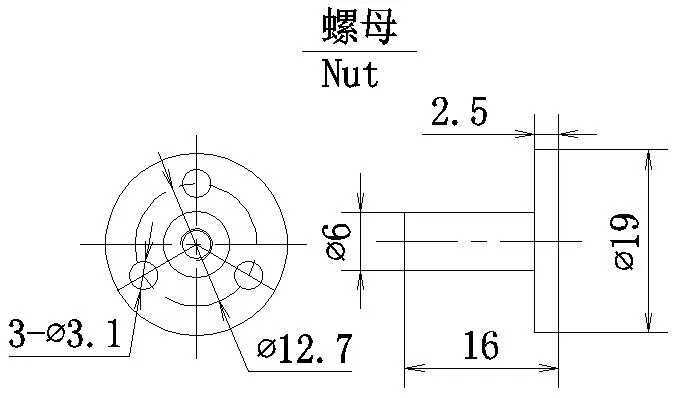 Industrial Lead Screw 2 Phase NEMA 8 Electric Linear Stepper Motor, CNC Servo Motor, DC Motor for Medical Machine