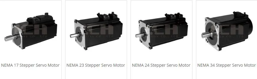 Low Price Micro NEMA 17 High Torque Hybrid Stepper Servo Motor for Sewing