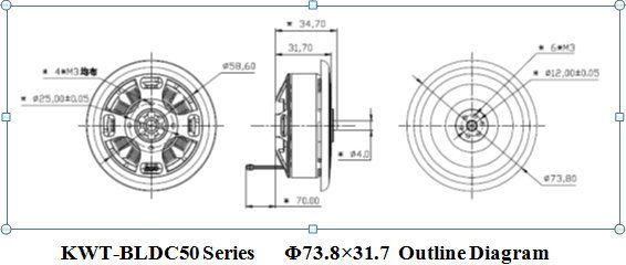 Low Price Upgrade 5010 136kv 44.4V 400W with 12s ESC Brushless DC Motor for Multirotor and Quadcopter