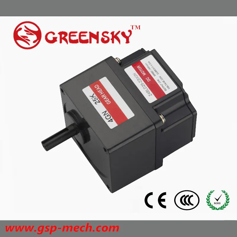 Mini 12V 24V BLDC DC Brushless Reduction Geared Gear Motor for Lawn Mower Oven Robot