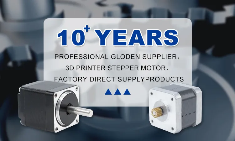 NEMA 16 39 mm 1.8 Degree Hybrid Stepper Motor (39SHD0609-25)