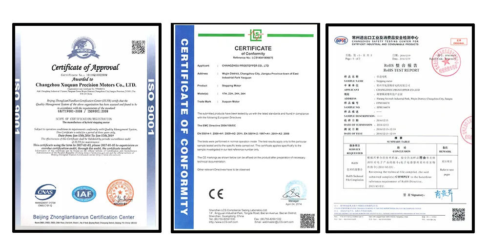 NEMA 34 DC Unipolar Stepper Stepping Motor with Brake (120mm 8.2N. M)